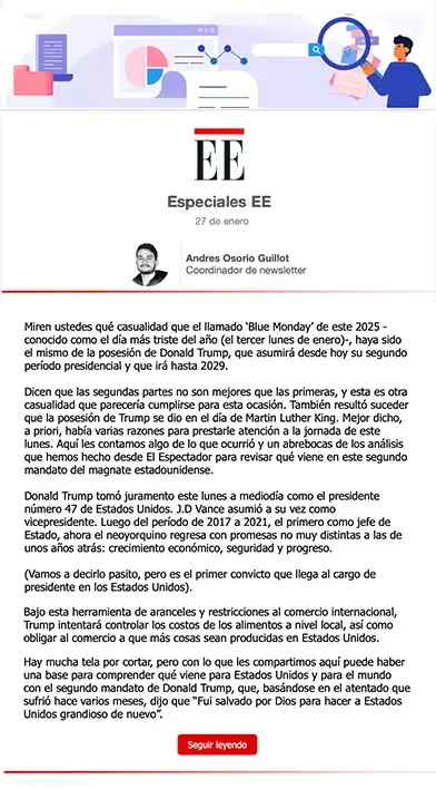 Newsletter investigaciones EE