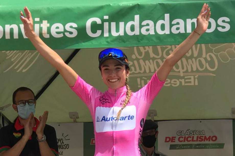 La ciclista vallecaucana Natalia Pardo, del equipo Colnago,  logró el título de la Clásica a Marinilla en la rama femenina.