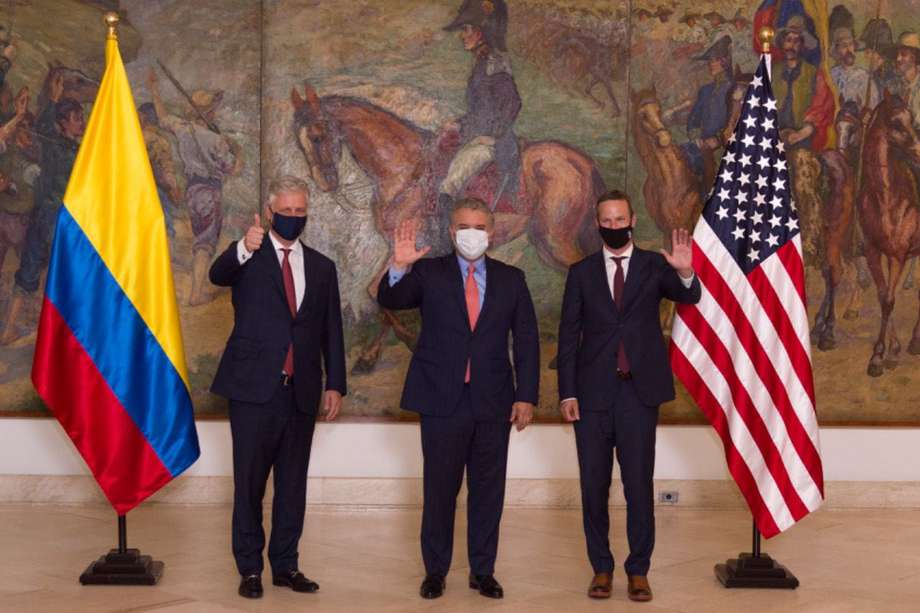 El presidente Iván Duque y la misión de Donald Trump anunciaron Colombia Crece, una estrategia de cooperación que promete ser el nuevo Plan Colombia