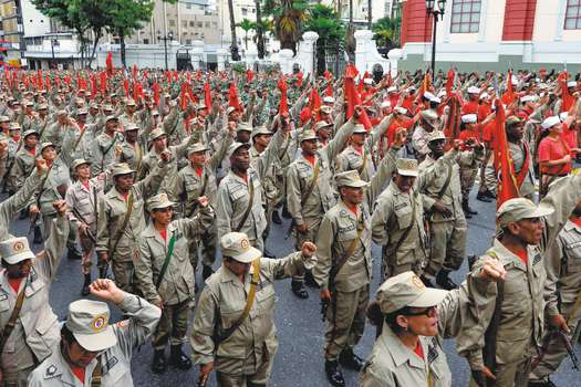 Desde el año pasado, el ejército venezolano viene librando una batalla contra guerrilleros y grupos irregulares en Apure
 / AFP / Federico PARRA
