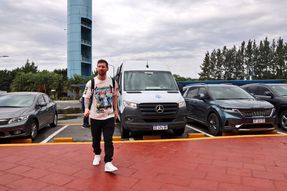 Messi llega a Argentina para el amistoso de los campeones del mundo ante Panamá