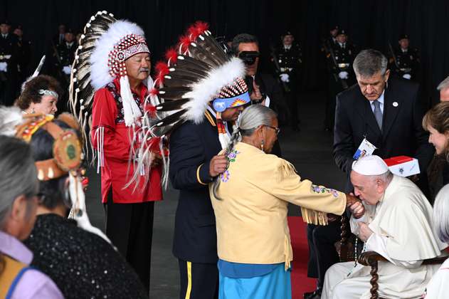 Papa Francisco en Canadá pedirá perdón a indígenas por abusos de la Iglesia