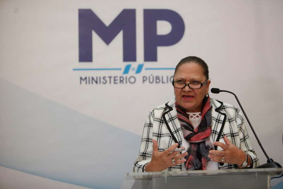 María Consuelo Porras, fiscal general de Guatemala, es acusada de entorpecer la lucha anticorrupción.