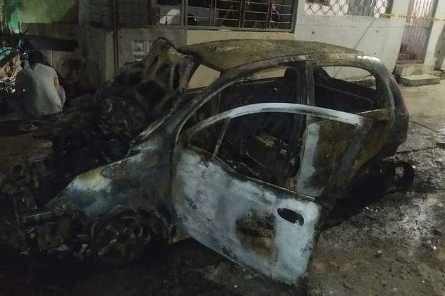 Ascienden a 6 los taxis quemados en Cúcuta (Norte de Santander)