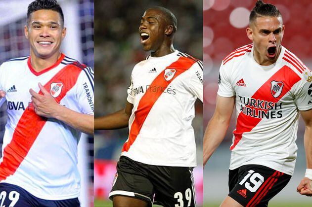 Quintero, Santos Borré y otros colombianos que entrenó Gallardo en River Plate