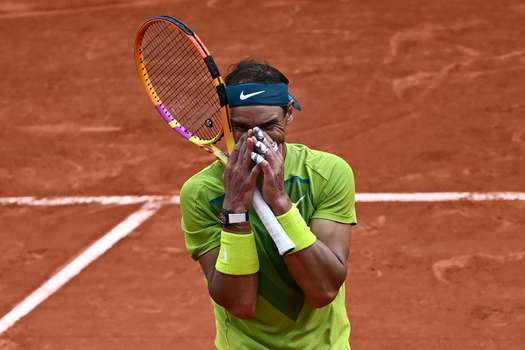 Rafael Nadal sufre del síndrome de Muller-Weiss desde los 18 años. / AFP
