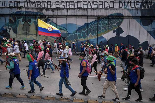 “La minga es ejemplo de protesta pacífica para Bogotá”: Distrito