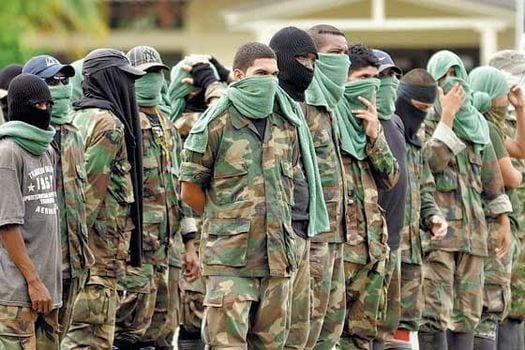 El Clan del Golfo surgió de los grupos paramilitares de ultraderecha desmovilizados en 2006 y llegó a tener 4.000 miembros.  / Archivo partícular
