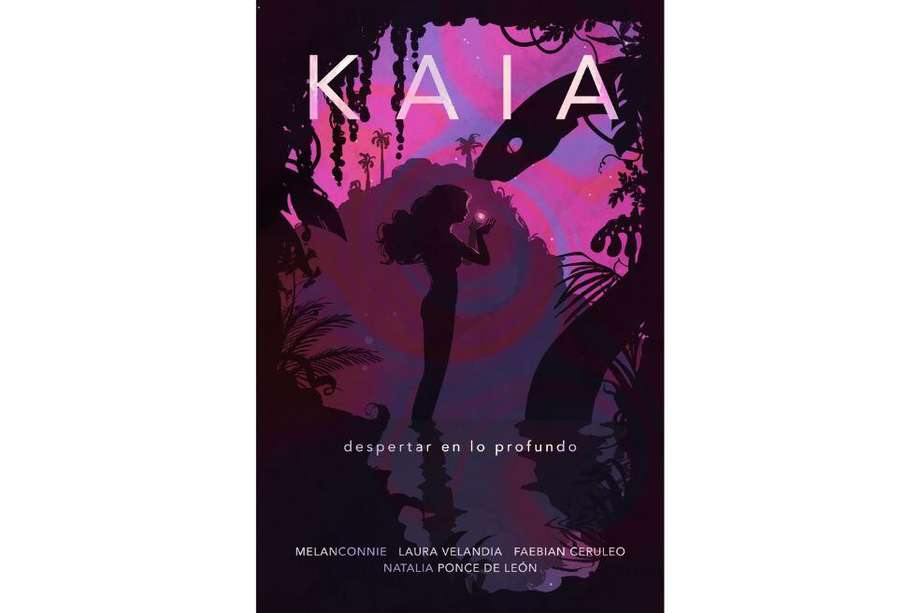 El cómic "Kaia: despertar en lo profundo" relata la historia de Natalia Ponce de León y la convierte en una superheroína.
