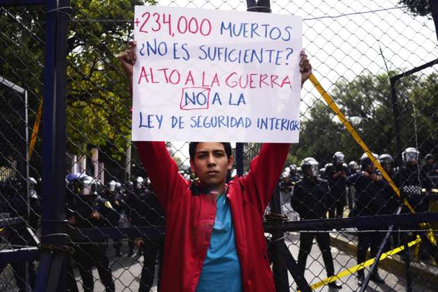 2017, el año más violento en México en dos décadas