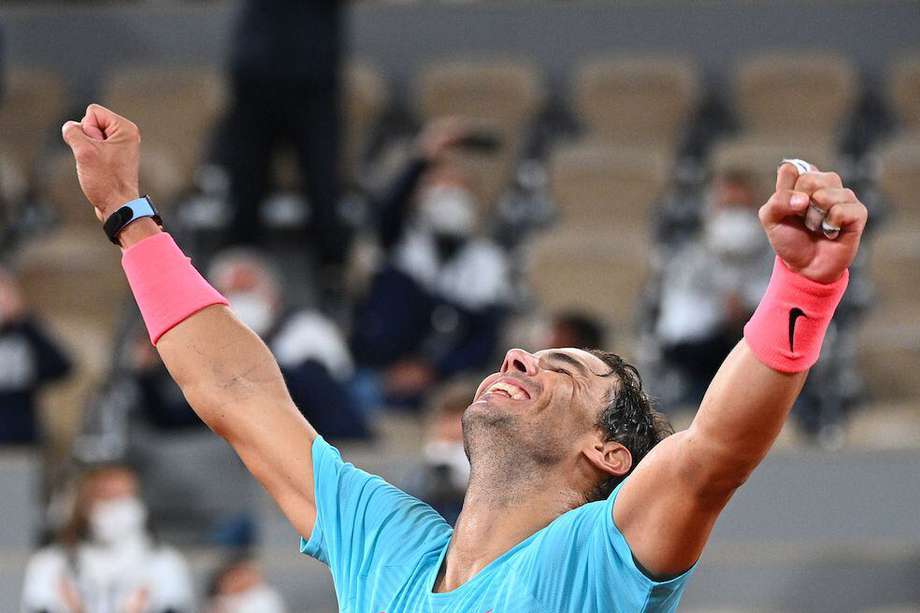 El español alcanzó el récord de mayor cantidad de torneos de Grand Slam ganados de Roger Federer.
