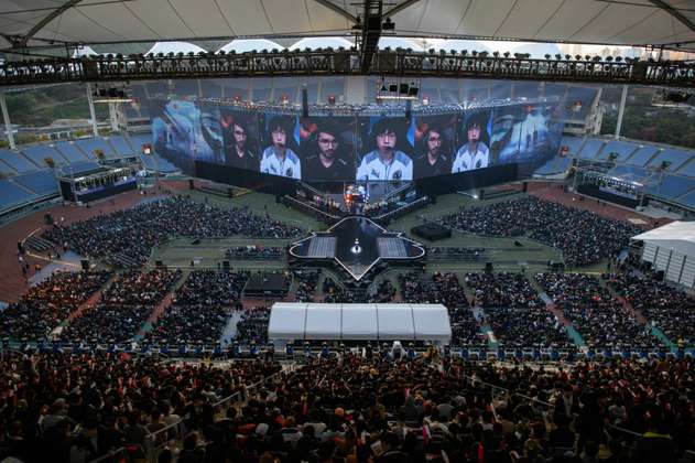 Más de 23.000 personas vibran en la final del Mundial de LoL en Corea del Sur