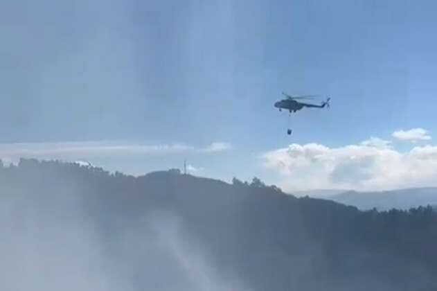 Incendios en Bogotá: balance positivo en el cerro El Cable y el parque Entre Nubes