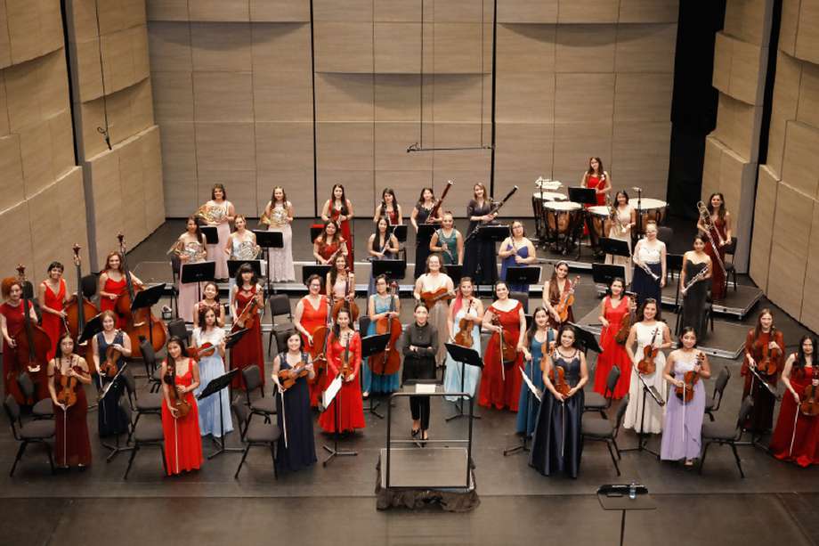 La Orquesta Filarmónica de Mujeres. 
