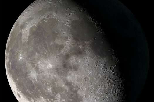 Captura de la Luna realizada por el Goddard Space Flight Center de la Nasa.