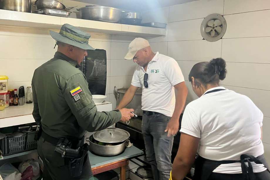 En un establecimiento comercial se encontraron cerca de tres kilos de carne de iguana.