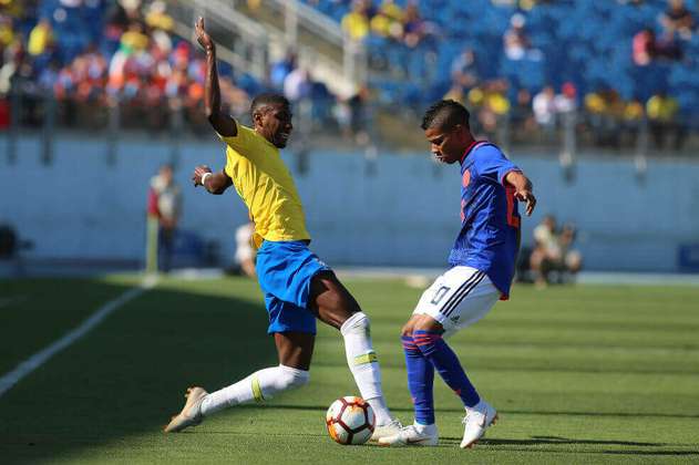 Colombia y Brasil no pasaron del empate en Rancagua