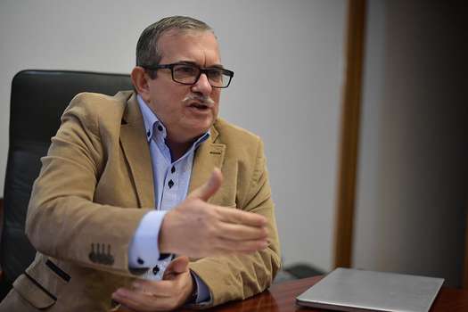 Rodrigo Londoño, director del partido FARC.  / Óscar Pérez - El Espectador