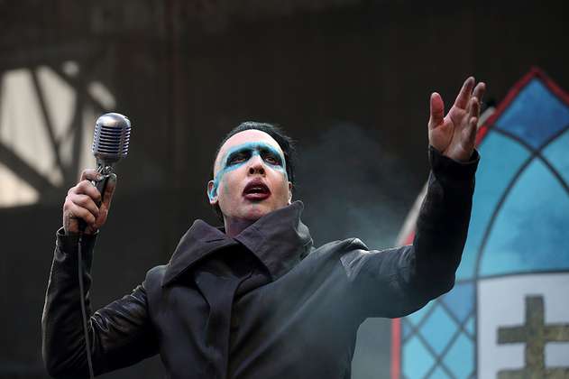 Marilyn Manson cancela conciertos tras accidente que sufrió en el escenario