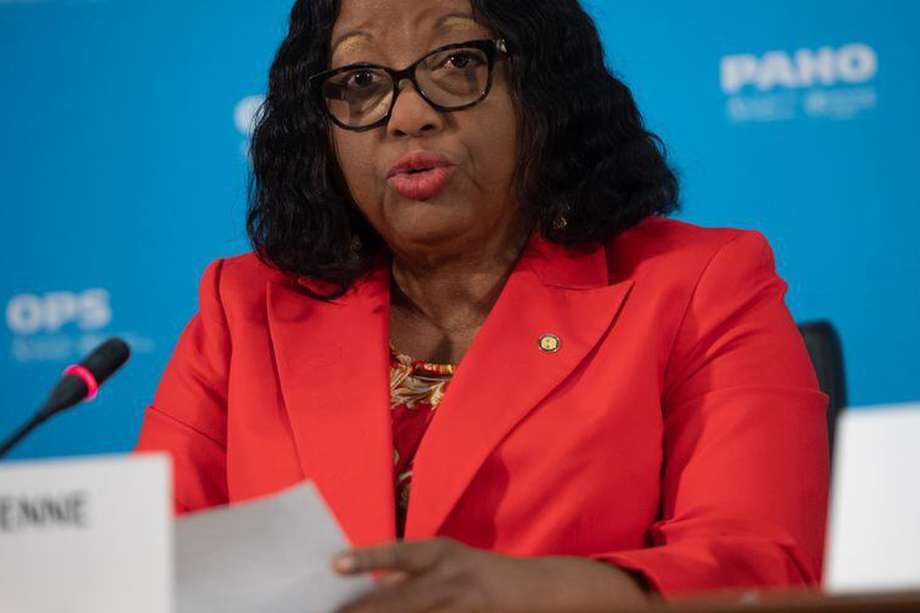 Carissa F. Etienne, directora de la Organización Panamericana de la Salud. AFP
