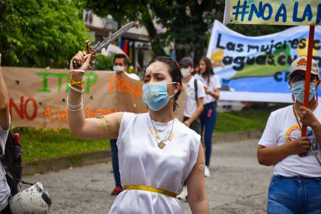Las motivaciones en Cauca y Putumayo para manifestarse en el paro nacional