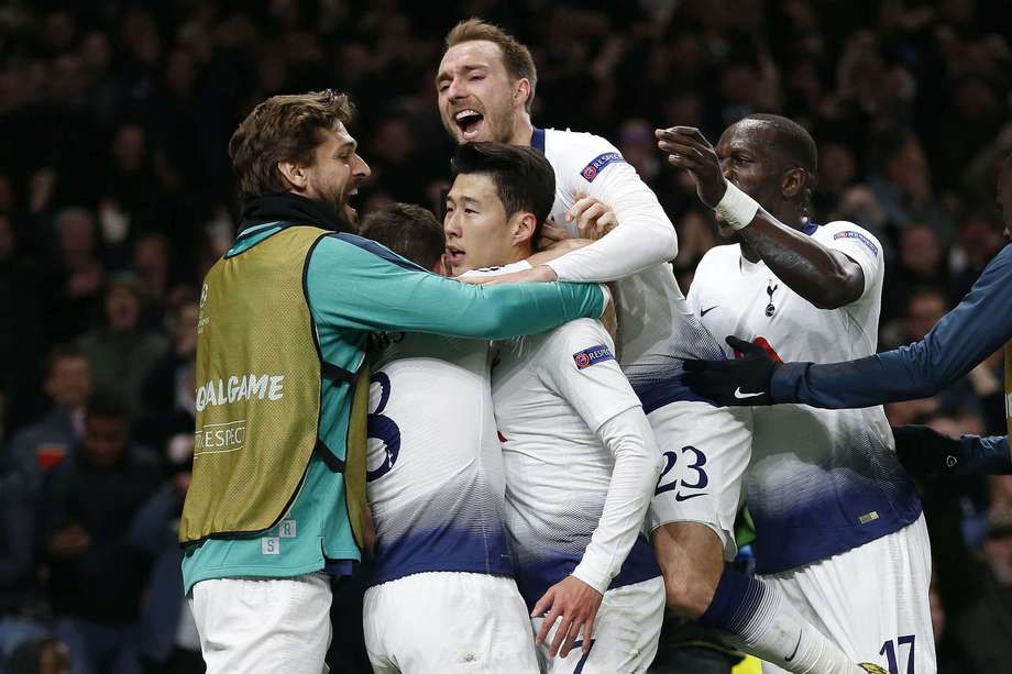 El Tottenham de Davinson Sánchez venció al Everton de Yerry Mina