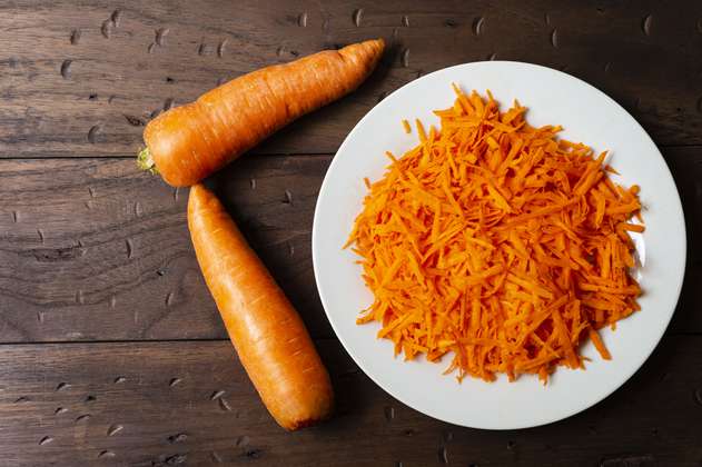 Receta casera para preparar un postre de zanahoria
