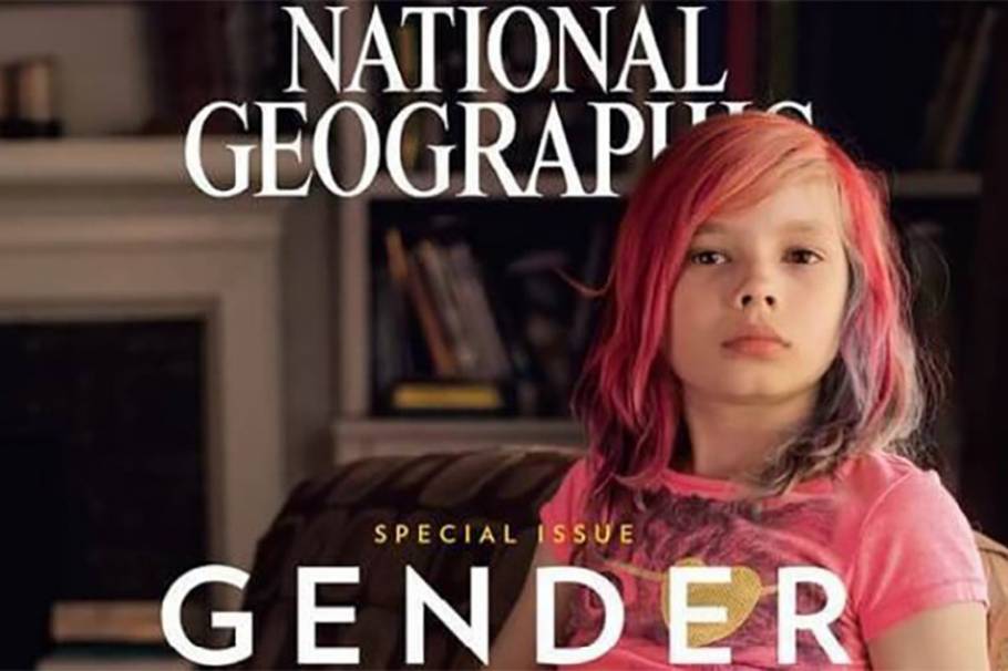 Avery Jackson, la primera niña transgénero en ser portada de National Geographic
