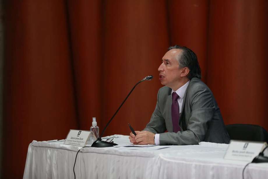 Gabriel Ramón Jaimes Durán, coordinador Fiscalía Delegada ante la Corte Suprema de Justicia.