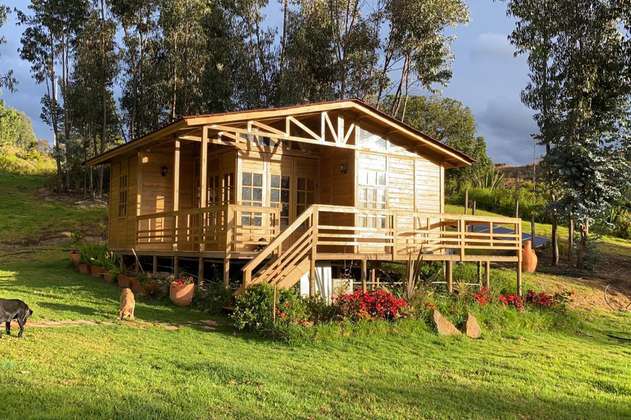 Eco House Lotes construye cabañas 100 % sostenibles en Boyacá