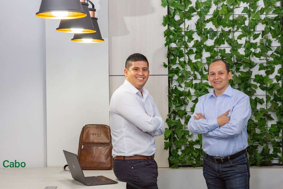 Christian Quintero y Edison Betancourt son los emprendedores.