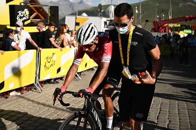 Nairo Quintana: “Adaptarse al ritmo al que se está corriendo el Tour no es fácil”