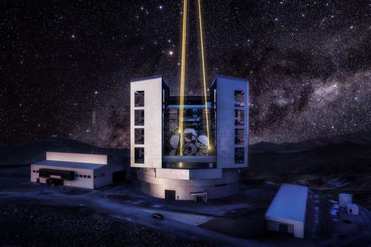 El telescopio se ubicará en las montañas del desierto de Atacama.