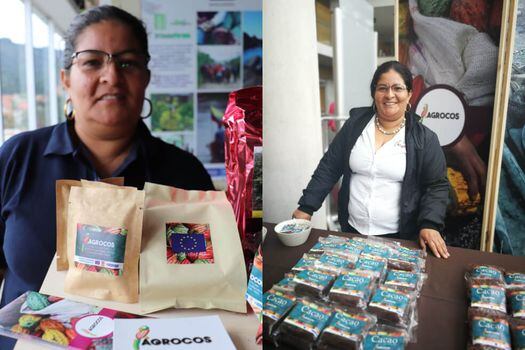 Aurora Martínez es la presidenta de la asociación agropecuaria Agrocos, productora de cacao en Vista Hermosa, Meta. / Archivo Particular
