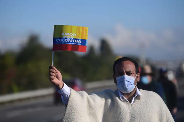 Las imágenes que ha dejado la “Papatón” en Bogotá y peajes de Cundinamarca