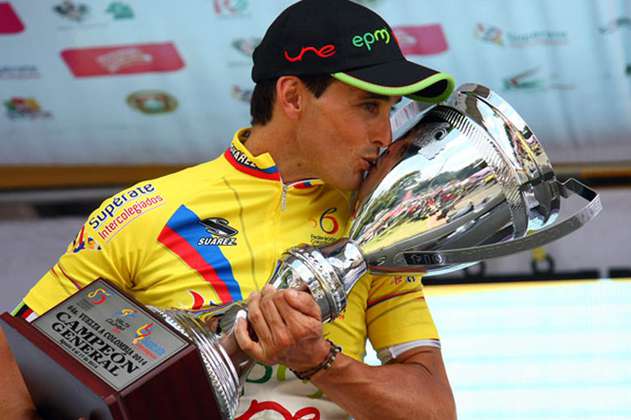 Óscar Sevilla, campeón de la Vuelta a Colombia