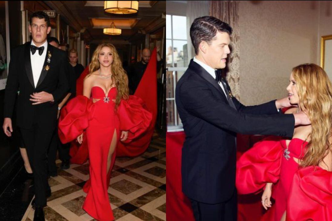 ¿Quién es el guapo hombre que acompañó a Shakira a la Met Gala? No se le despegó