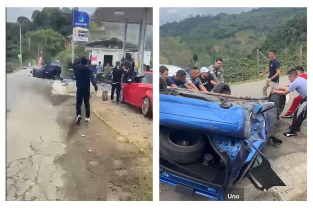 Un muerto y diez heridos dejó accidente en competición automovilística en Quindío