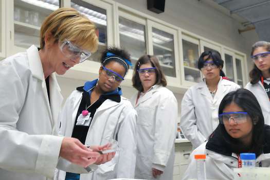 Mujeres científicas en el Laboratorio Argonne, Chicago.  / Wikimedia Commons