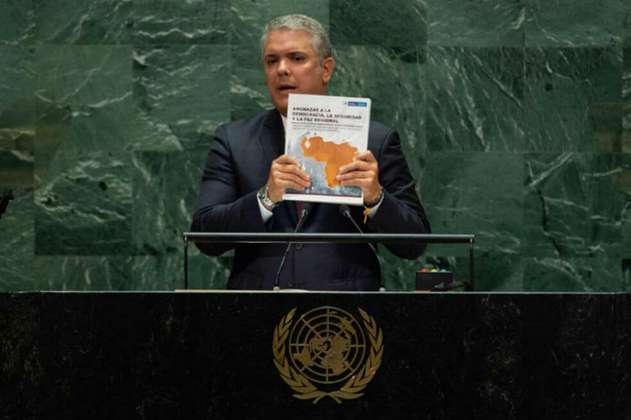 Medio ambiente, paz y Venezuela, las claves del discurso de Duque en la ONU