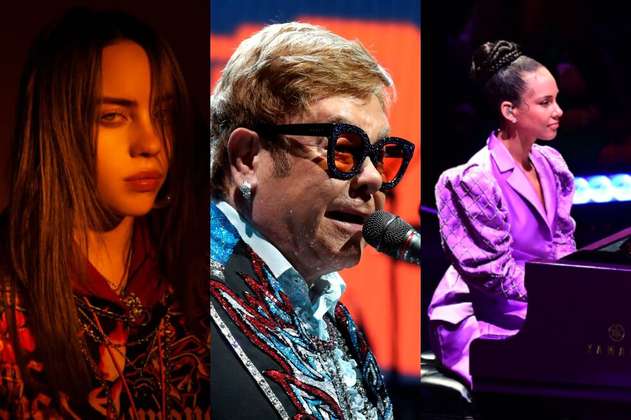 Billie Eilish, Elton John y Alicia Keys darán show benéfico por el COVID-19