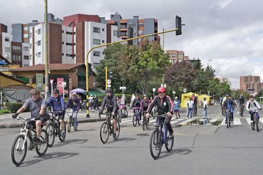 Ciclovía en Bogotá para enero de 2024