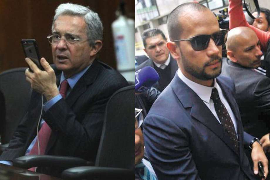 Alvaro Uribe y el abogado Diego Cadena son investigados por los delitos de fraude procesal y soborno. / Archivo El Espectador