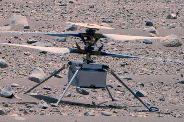 Ingenuity, el helicóptero de la Nasa en Marte, se averió y no podrá volar más