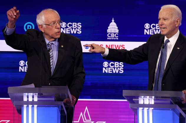Los rivales de Sanders usan la estrategia del “castrochavismo” en su contra