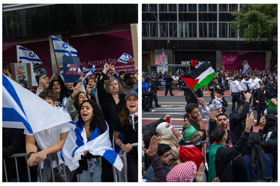 La guerra entre Israel y Gaza desató reacciones a nivel global: en ciudades como Nueva York hubo protestas a favor de Israel y también en solidaridad con el pueblo palestino. La condena de varios países por los ataques fue global.