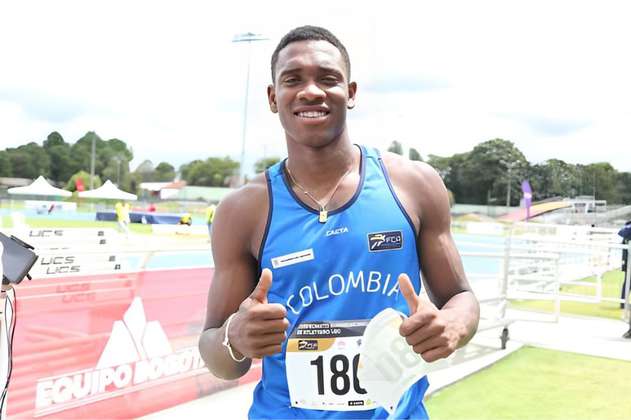 ¡Histórico! Ronal Longa se convirtió en el mejor colombiano en los 100 metros