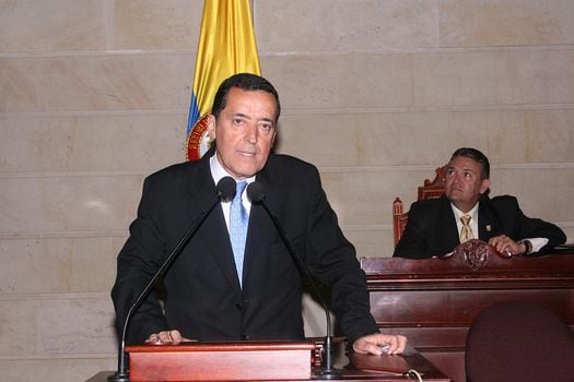 El magistrado de la Corte Constitucional Jorge Iván Palacio, ponente del fallo. &César Vargas - Prensa Senado