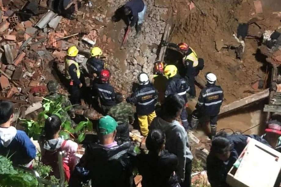 En junio, en el municipio de Caldas (Antioquia), también hubo un desbordamiento de quebrada.