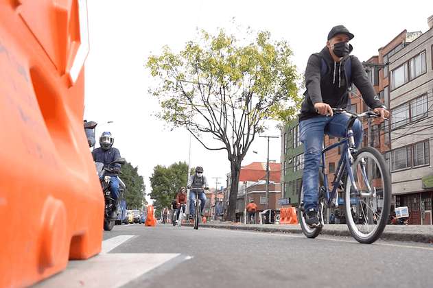 Las medidas para ciclistas y peatones en la nueva fase de cuarentena en Bogotá